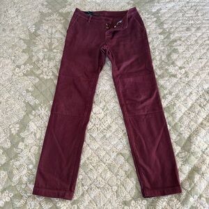 Askov Finlayson Explorer Pant - Burgandy